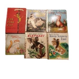 Vintage small golden books 8